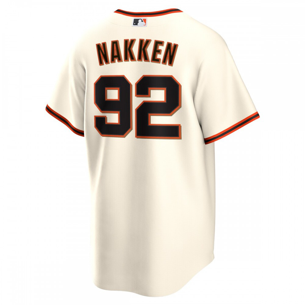 Alyssa Nakken San Francisco Giants Home Replica Player Jersey - Cream-Pro Kit Vault | Brand New 26/27 Sports Jerseys